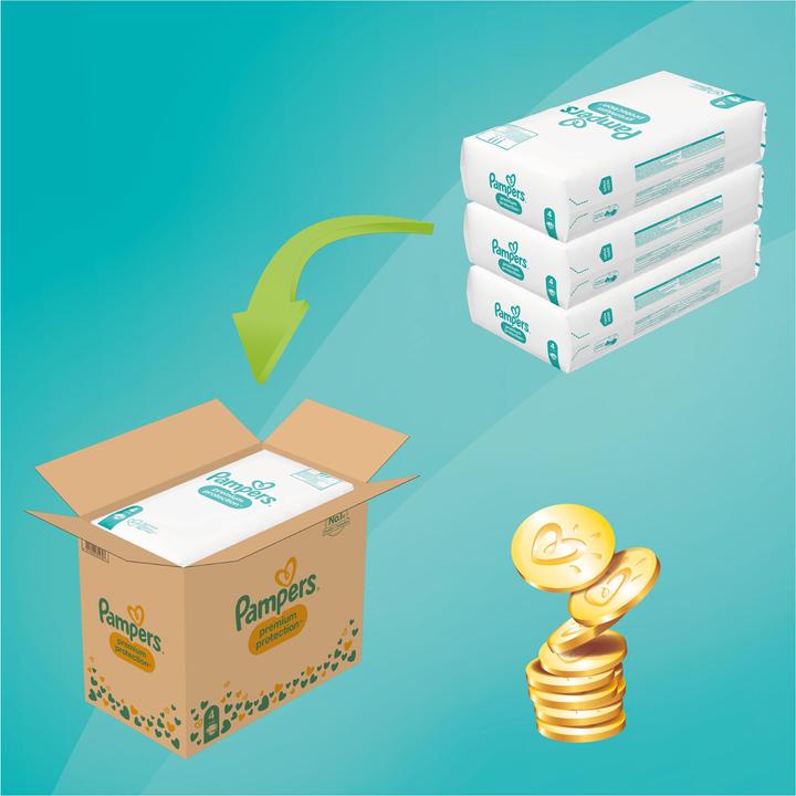 Image du produit Pampers Protection premium (Taille 4, Pack mensuel, 168 pièce(s))