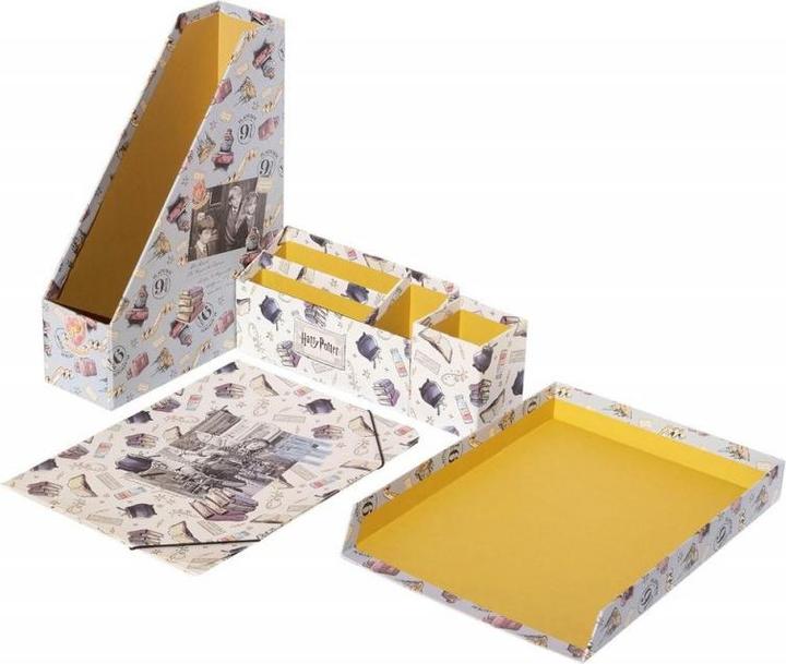 Actual product image Harry Potter 5-piece pencil holder, beige
