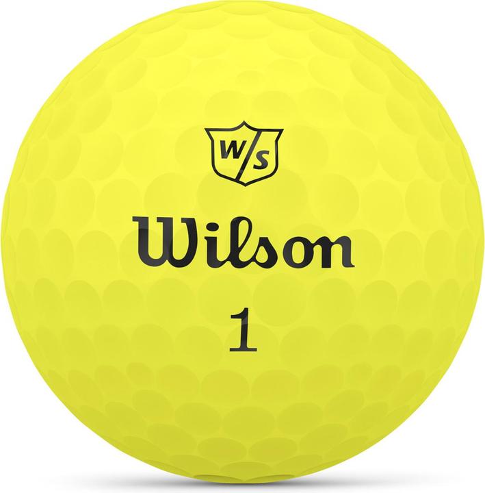 Actual product image Wilson Duo Soft 12-Ball - Yellow