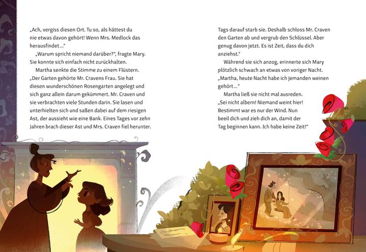 Actual product image Der geheime Garten (Illustrierte Kinderbuchklassiker) (German, White Star Kids, Domenico Russo, Sabine Werner, 2024)