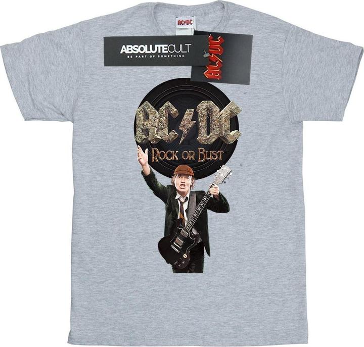 Immagine prodotto AC/DC Rock Or Bust Maglietta Angus Young Uomo (S)