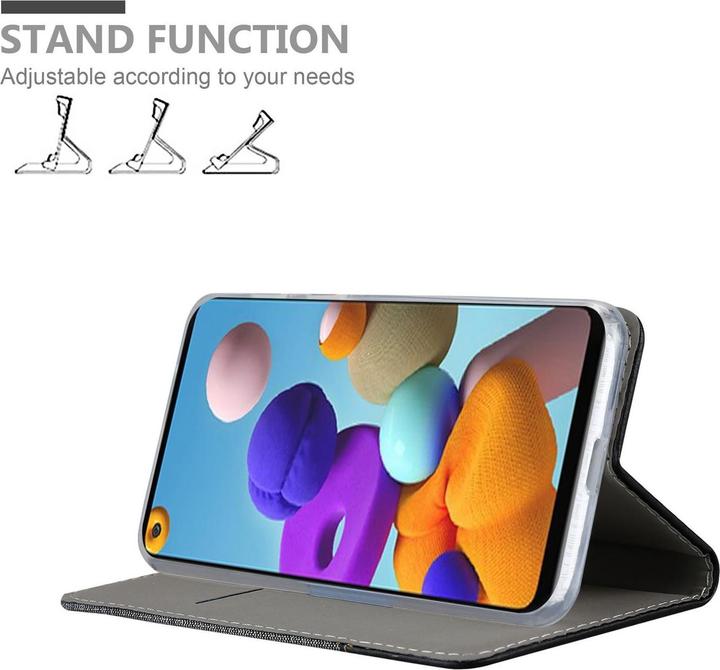 Actual product image Cadorabo Book Jeans Optics Cover (Samsung Galaxy A21s)