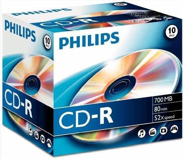 Produktbild Philips 8710895778176 CD-Rohling 700 MB 10 Stück (10 x)