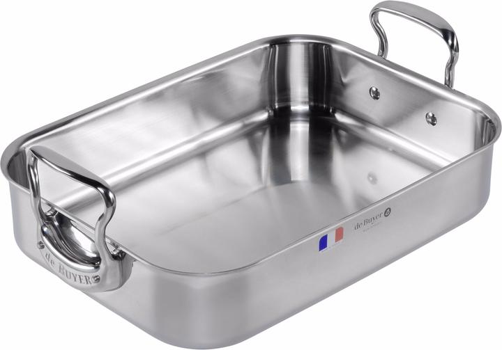 Productafbeelding de Buyer Affinity Bakplaat Roestvrij Staal 35X25 cm (35 cm, Braadpan + kasserol, Aluminium, Roestvrij staal)