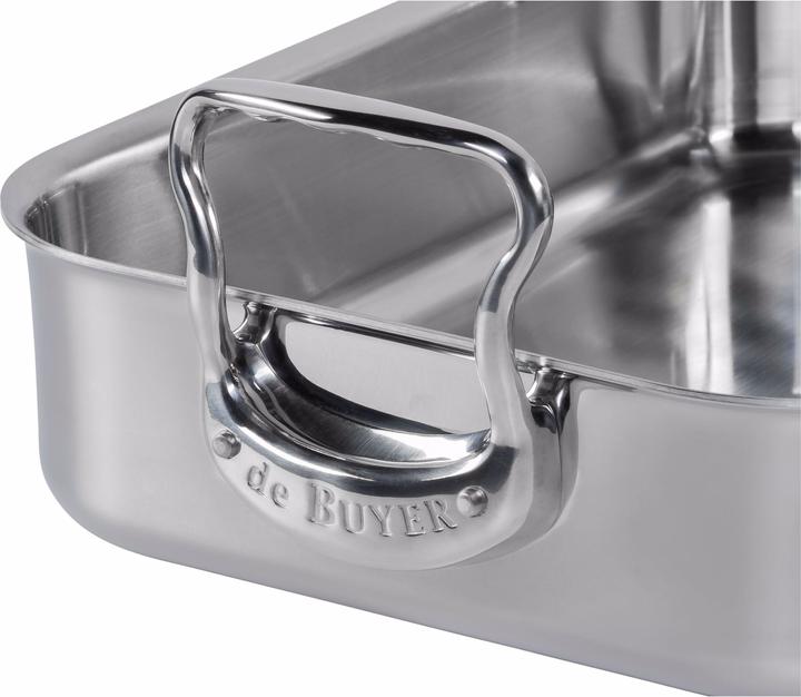 Productafbeelding de Buyer Affinity Bakplaat Roestvrij Staal 35X25 cm (35 cm, Braadpan + kasserol, Aluminium, Roestvrij staal)