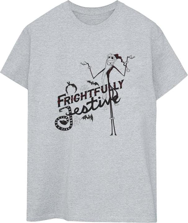 Image du produit Disney - T-shirt THE NIGHTMARE BEFORE CHRISTMAS FRIGHTFULLY FESTIVE - Femme (5XL)