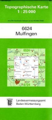 Label énergétique Cartes topographiques BW.6624 Mulfingen