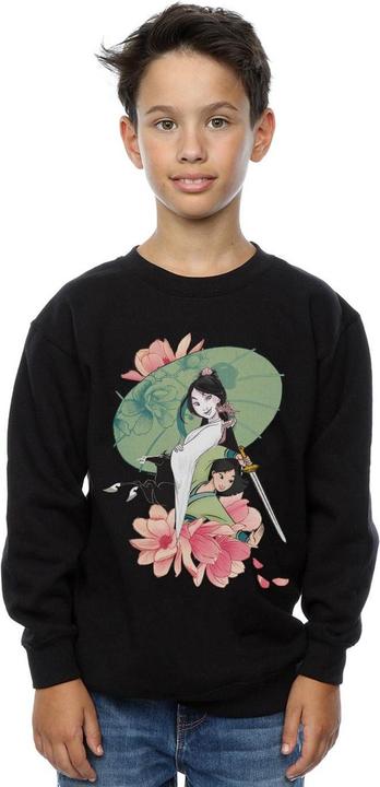 Actual product image Disney Boys Mulan Magnolia Collage Sweatshirt (140, 146)
