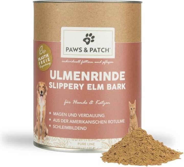 Produktbild Paws & Patch Paws and Patch Ulmenrinde Pulver Hunde/Katzen (100g) (Adult, 1 Stk., 110 g)