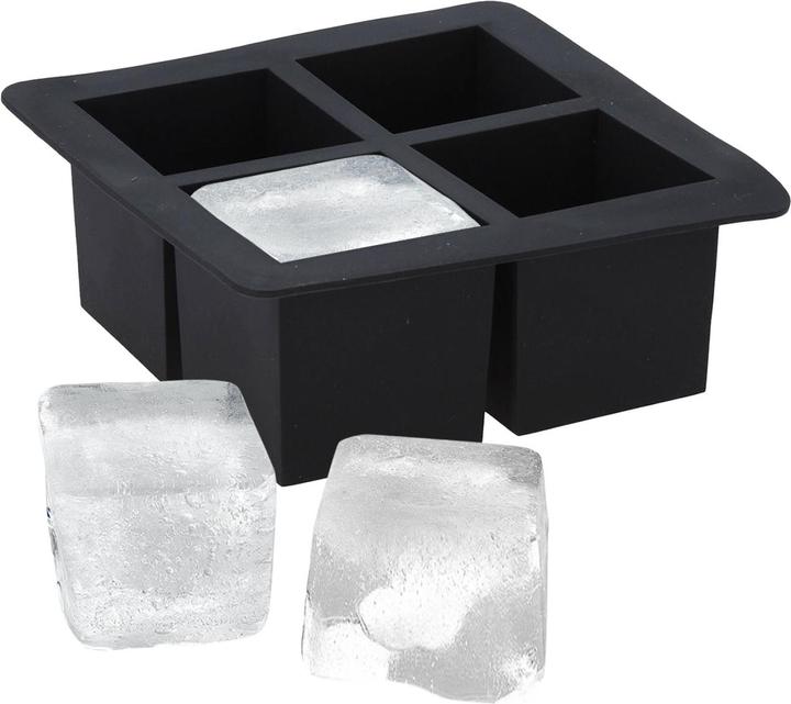 Actual product image Excellent Houseware Flexible ice cube mould for 4 XL ice cubes
