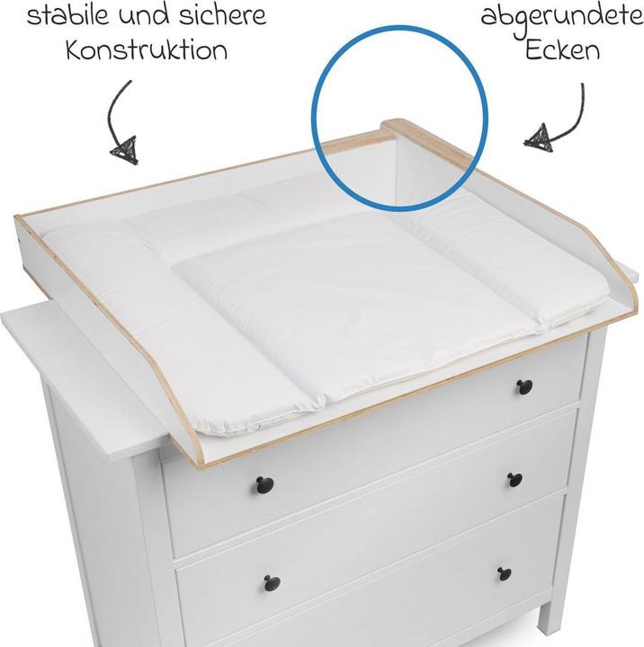 Actual product image jonka Wickelkommoden Wickelaufsatz für IKEA Hemnes Kommoden -