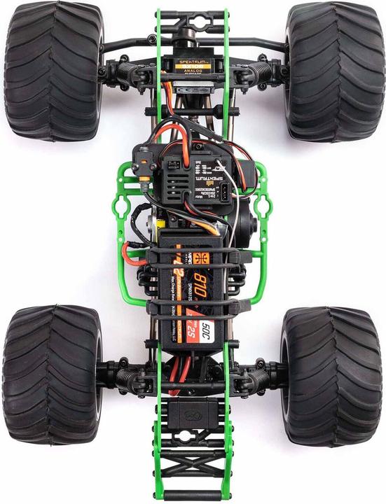 Image du produit Losi M.TRUCK GRAVE DIGGER RTR 4WD 1:18 EP (RTR Prêt à fonctionner)