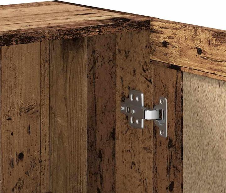 Actual product image VidaXL Bücherschrank Altholz-Optik 82,5x30,5x80 cm Holzwerkstoff (82.5 x 30.5 x 80 cm)