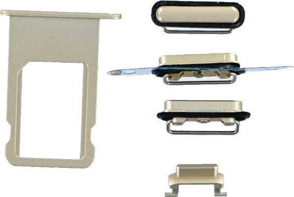 Immagine prodotto OEM Retro di ricambio per iPhone 6 Plus Oro, senza logo (Apple iPhone 6 Plus)