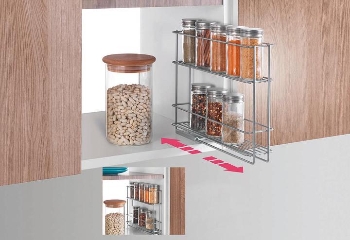 Actual product image Metaltex Gewürzregal 'In & Out'