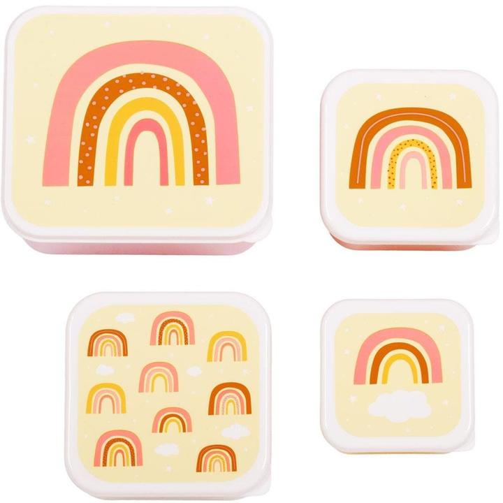 A Little Lovely Company ALLC Lunch & Snackbox Rainbow SBSERA41