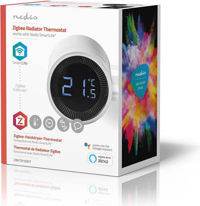 Image du produit Nedis Contrôleur de radiateur Zigbee 3.0