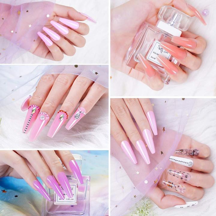 Actual product image Wakaniya Nail Care Starter Set Polygel (Nail varnish dryer)