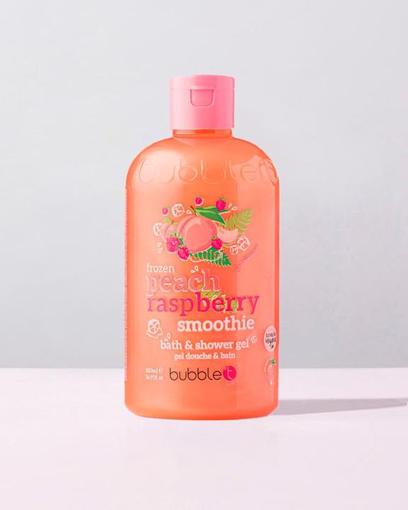 Actual product image Bubble T Peach & Raspberry (500 ml)