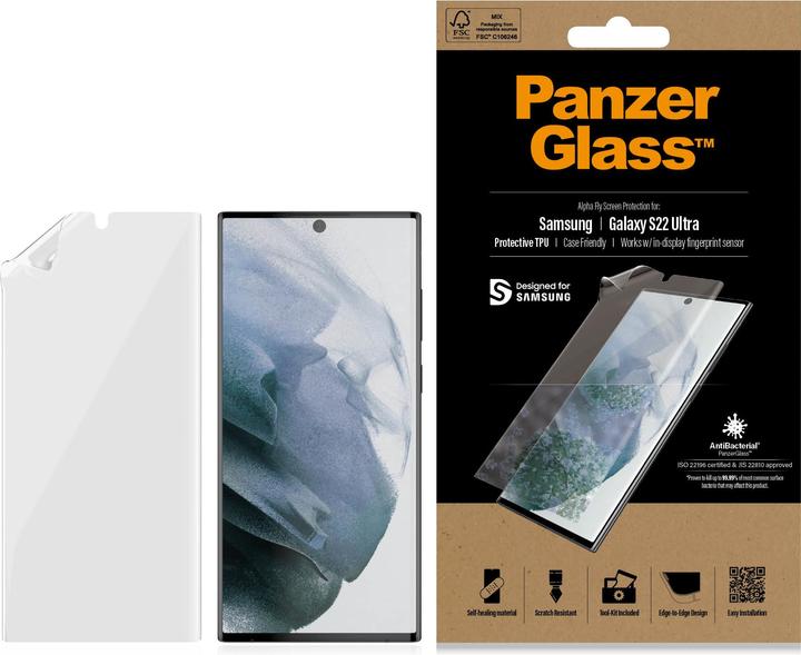 Produktbild PanzerGlass Case Friendly (1 Stück, Samsung Galaxy S22 Ultra)