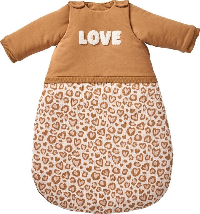 Actual product image Vertbaudet Baby Schlafsack mit abnehmbaren Ärmeln LOVELY LEO Oeko-Tex (85 cm)