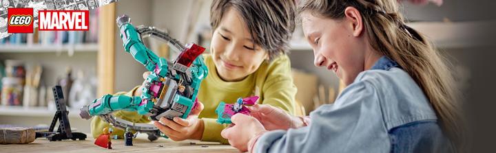 Actual product image LEGO The Guardians' new ship (76255, LEGO Marvel)