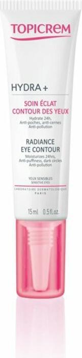 Produktbild Topicrem UH FACE HYDRA+ Radiance Eye Contour (15 ml, Tag + Nacht)