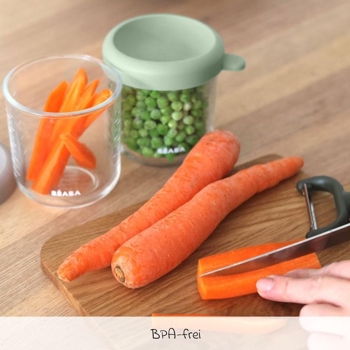 Immagine prodotto Beaba Set di porzioni di vetro 2 pz. 250ml verde/grigio
