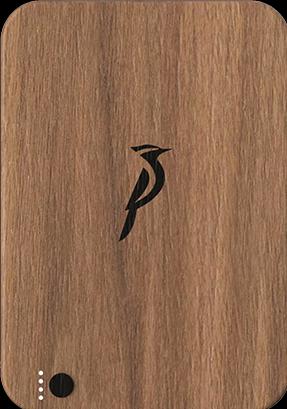 Actual product image Retaha Tech retaha Magsafe Powerbank FastCharge Handmade Premium Holz Dark Walnut, 8000 mAh (8000 mAh)