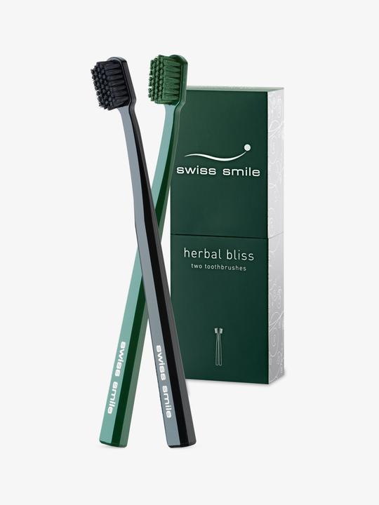 Produktbild Swiss Smile herbal bliss - Sensitive Soft Zahnbürsten (Weich, 2 x)