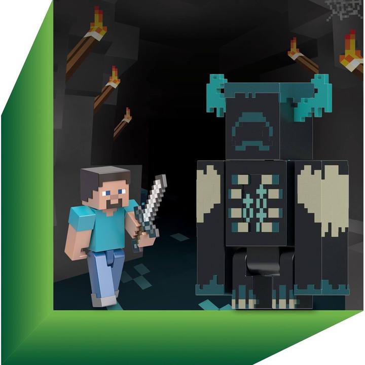 Actual product image Minecraft WARDEN Figure