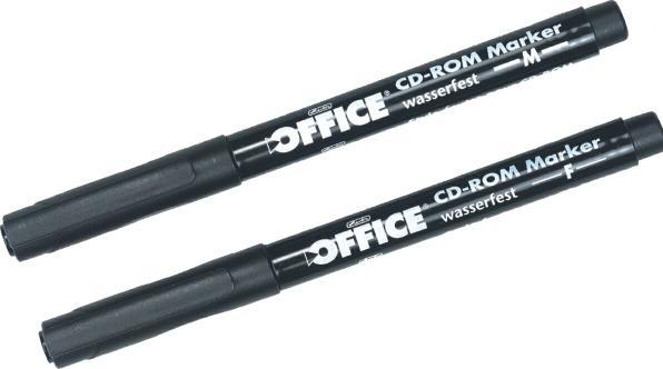 Produktbild Herlitz CD/DVD Marker (Schwarz, 1 x)