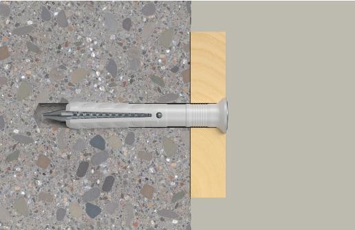 Actual product image Fischer Nail anchor N 8x120/80 S K (6). (6 pcs.)