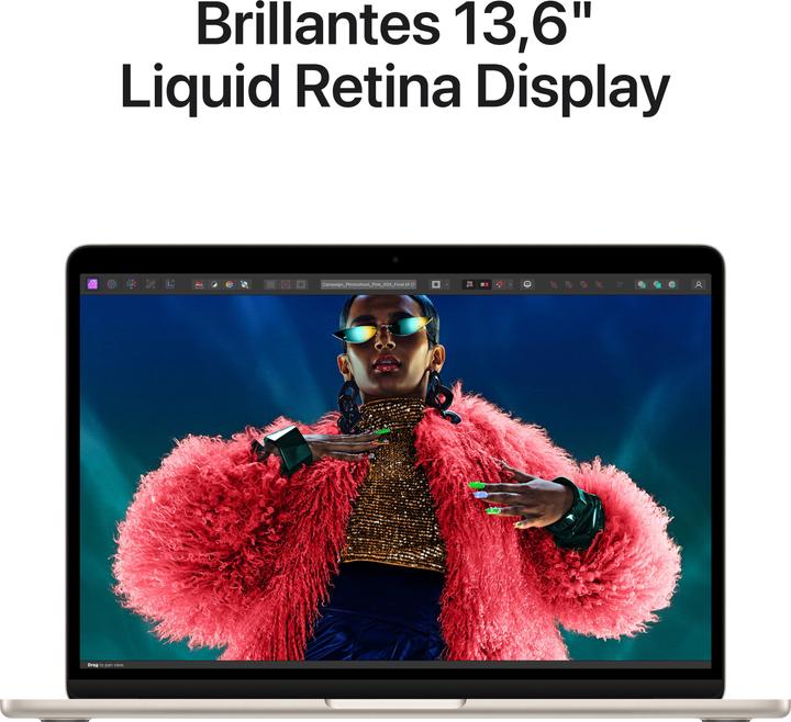 Produktbild Apple MacBook Air – 2024 (13.60", M3, 16 GB, 512 GB, DE)