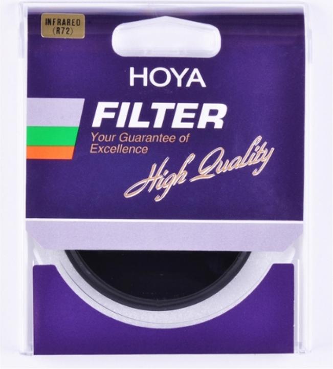 Actual product image Hoya R72 Infrarot Filter (72 mm, Infrared-passing filter, 72 mm)