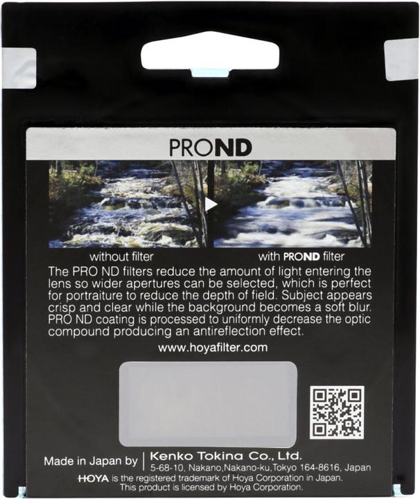 Produktbild Hoya Pro ND1000 Filter (77 mm, ND- / Graufilter)