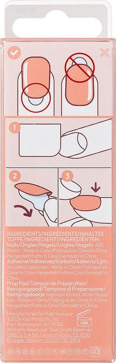 Image du produit KISS Bare mais mieux (Colle à ongles, Rose moyen Serenity)