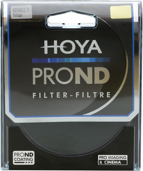 Actual product image Hoya Per ND500 Filter (62 mm, Neutral density filter)