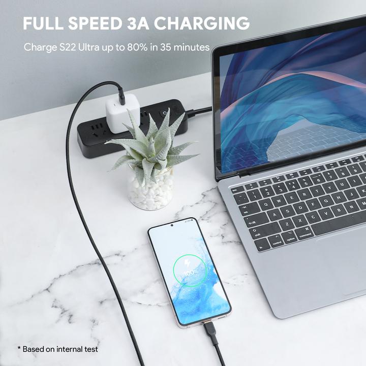 Immagine prodotto Aukey USB-C - Cavo USB-C, PD 60W, 1 m (1 m, USB 3.2 Gen 1)