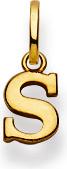 Natsumi Schmuck Anhänger Buchstabe S Gelbgold 18K/750 (750/18 K Gelbgold)