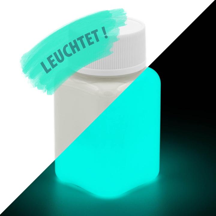 Produktbild Lumentics Leuchtfarbe (Grünblau, 100 ml)
