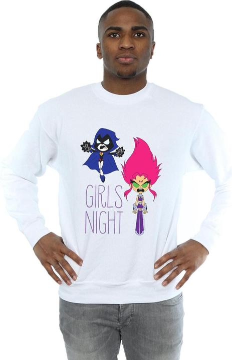 Actual product image Mens Teen Titans Go Girls Night Sweatshirt (M)