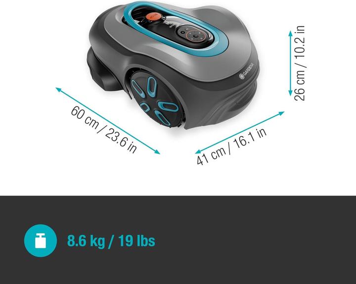 Image du produit Gardena Smart Sileno Pro 600 (600 m², Câble périphérique)