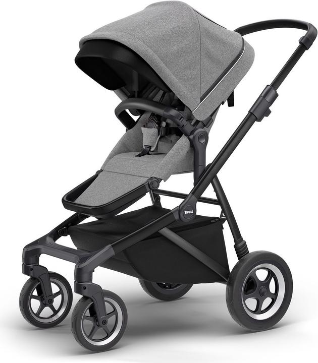Grey Melange, Black