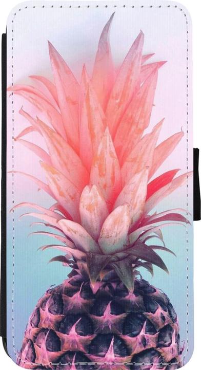 Immagine prodotto PhoneLook Portafoglio Coque noir Viola Rosa Ananas (Apple iPhone 11 Pro Max)