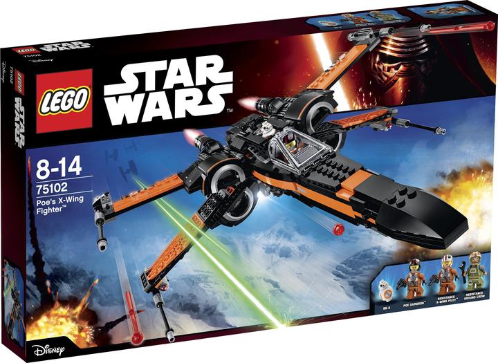 Actual product image LEGO Star Wars Poe's X-Wing Fighter (75102, LEGO Star Wars)