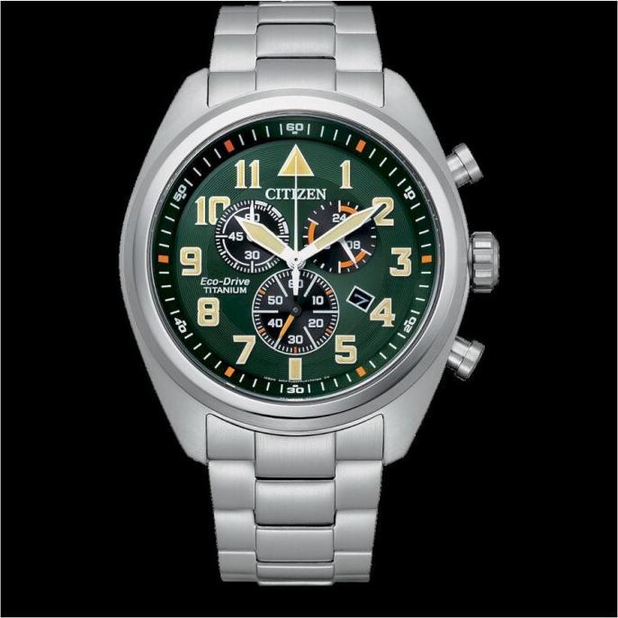 Produktbild Citizen AT2480-81X Eco-Drive Super-Titanium Chronograph 43mm (Chronograph, 42 mm)