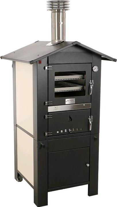Image du produit Seven Italy Seven Premium Poêle à bois d'extérieur57 x 45 cm (Four à pizza à bois)