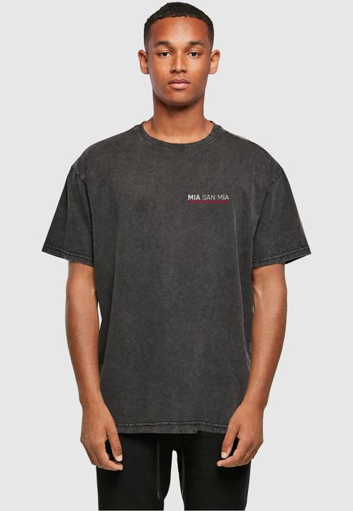 Produktbild FC Bayern München Logo History Acid Washed Heavy Oversize Tee - 115115 (XL)