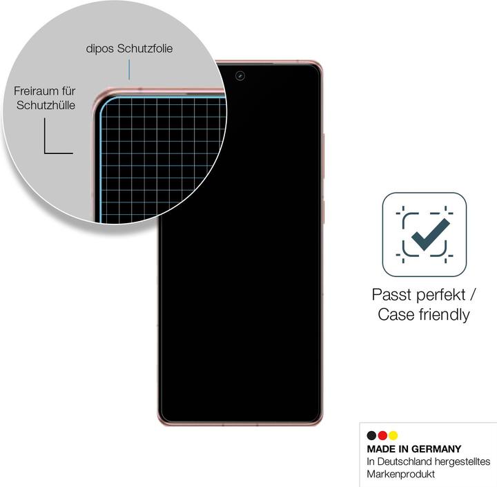 Actual product image Dipos Screen Protector Anti-Shock (2 Piece, OnePlus Ace 3)